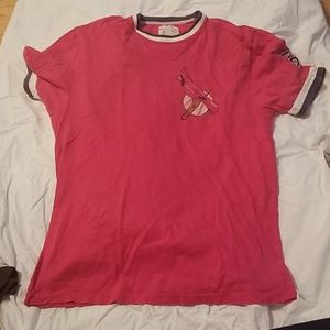 Red Vintage and Retro STL Cardinals t shirt